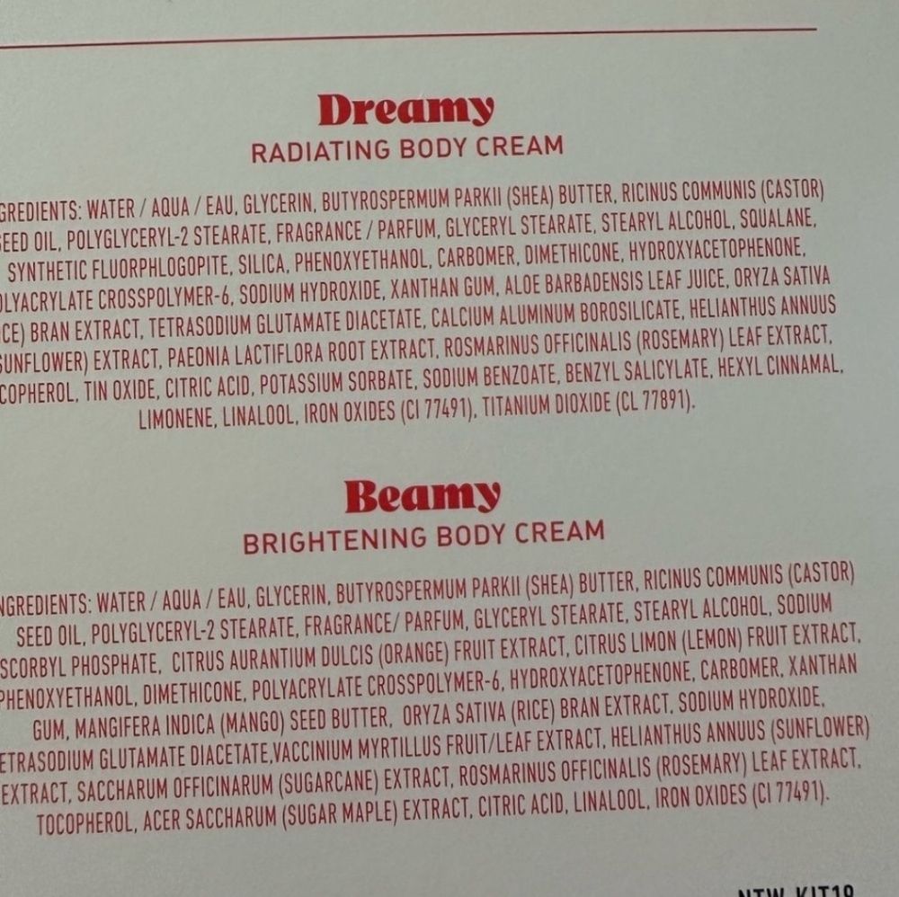 NatureWell Golden Glow Body Cream Set Of 4 NWT In Box - Picture 7 of 7